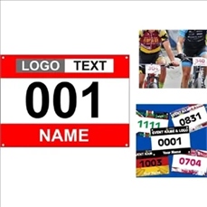 Custom Race Number - for Marathon Competitor 
